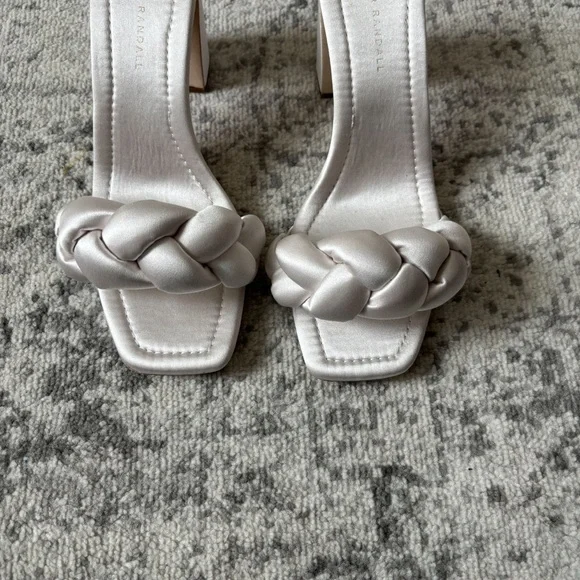 Loeffler Randall Silver Braided Heels - Picture 14 of 14